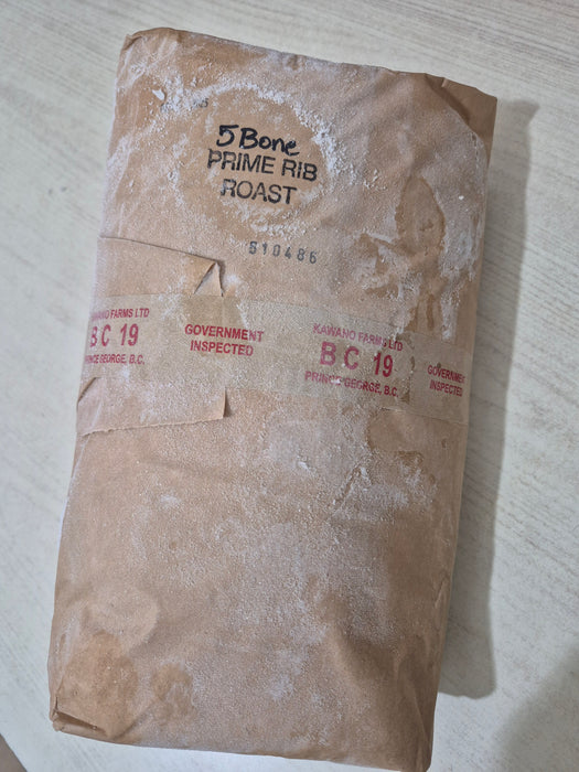 5 Bone Prime Rib Roast- one only!