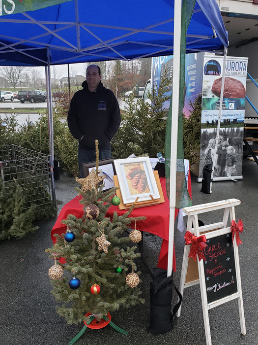 Our "Free Range" Organic Christmas Trees!